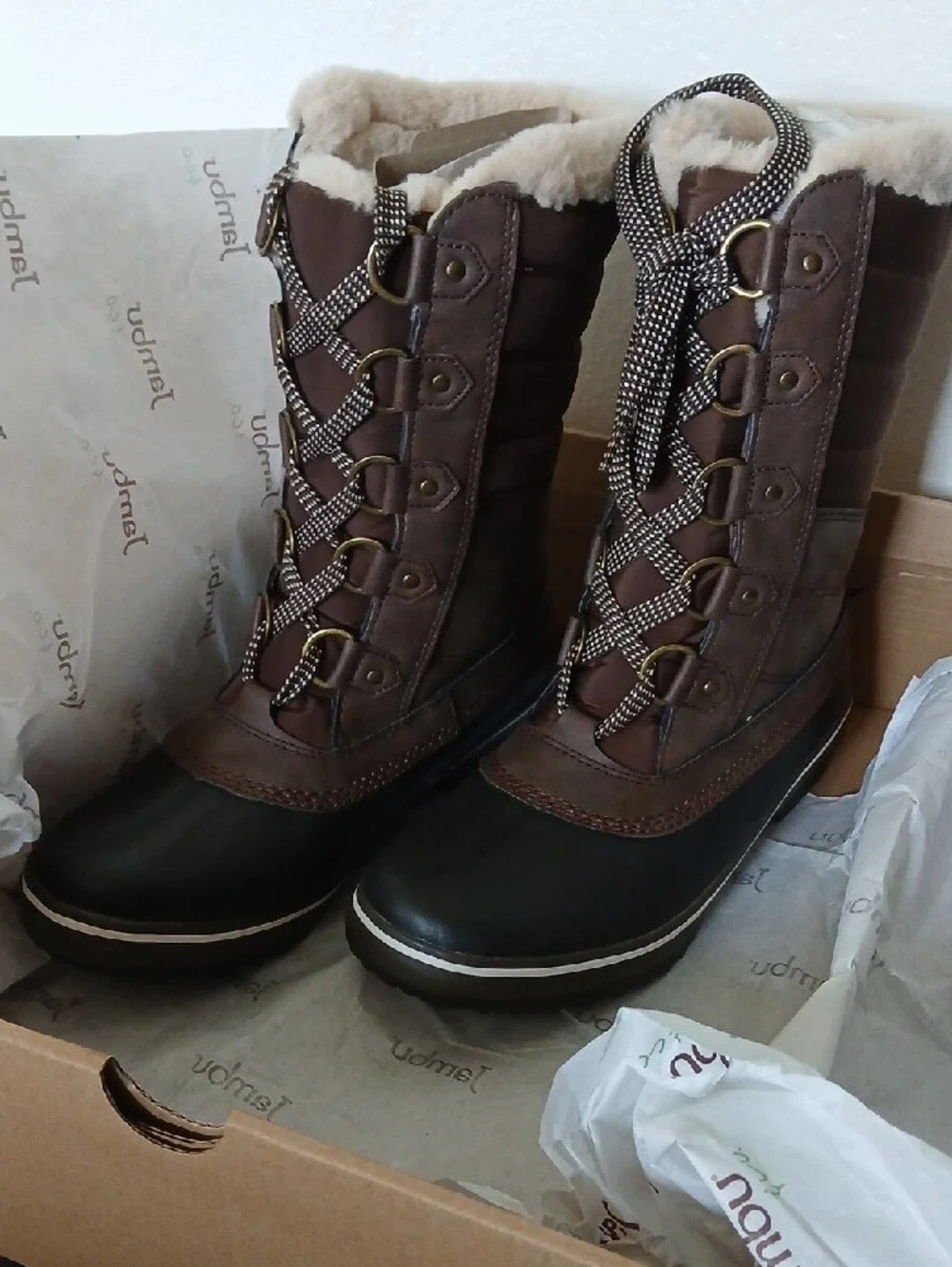 Jambu women brown